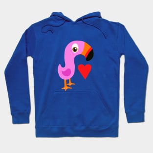 Flamingo Love Hoodie